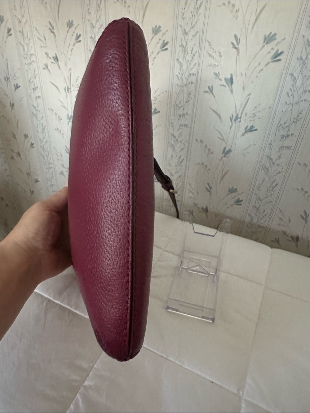 Kate Spade Raspberry Leather Crossbody - Picture 7 of 12